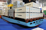 Giant Lego Maersk Container Ship IMG 9260